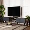 Baxton Studio Clapton Modern and Contemporary Multi-Tone Grey and Walnut Brown Finished Wood TV Stand 179-11225-Zoro - alternate 5